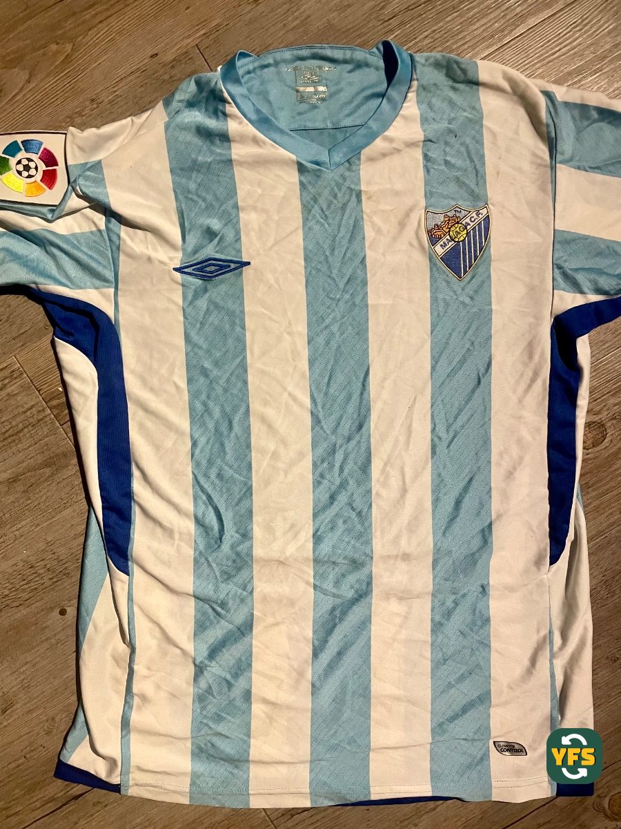 Malaga C.F 2009-2010 Home Store Version Umbro - YourFootballShirt