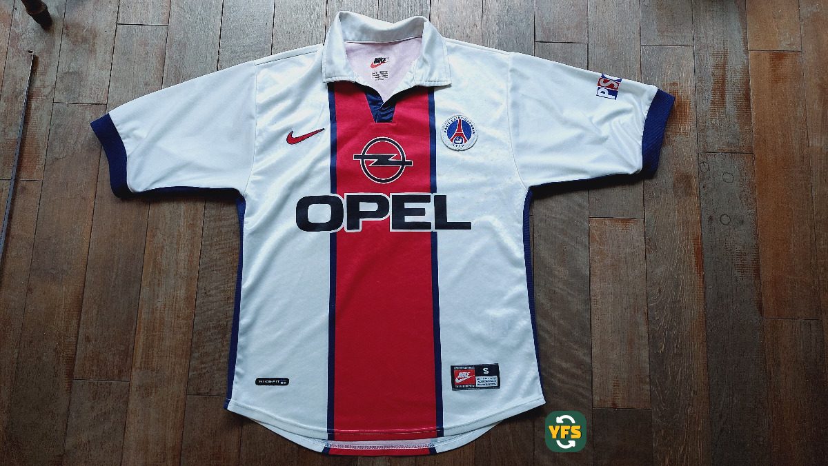 PSG 1998-1999 Away Store Version Nike - YourFootballShirt - Photo 1