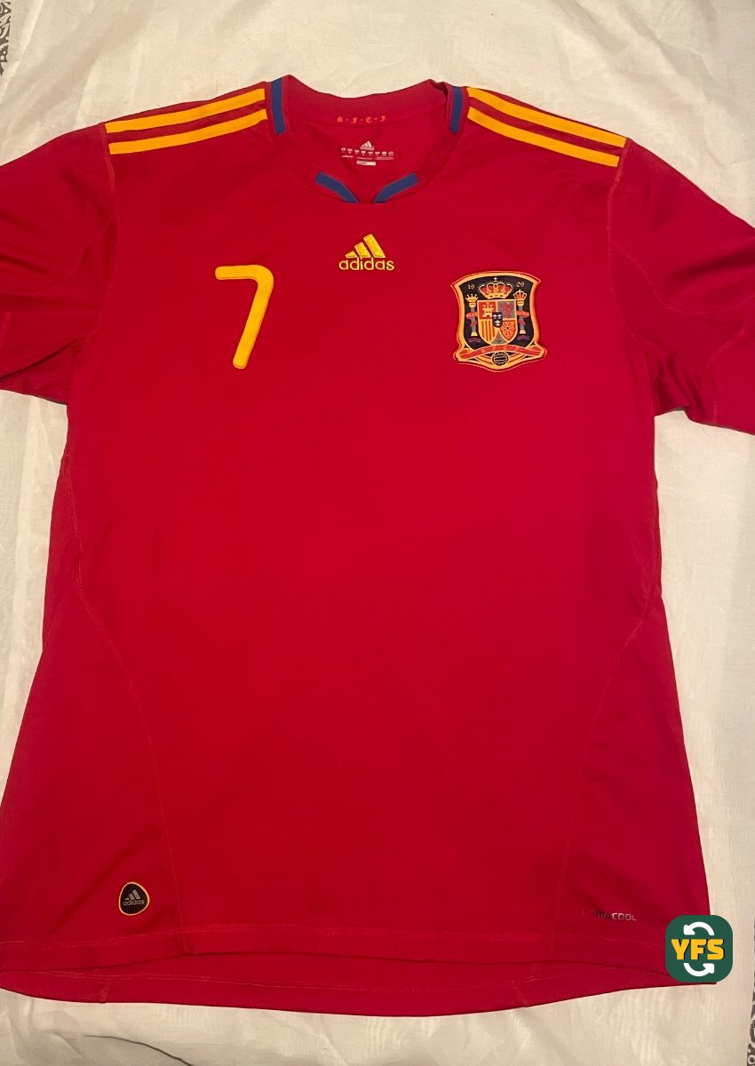 Espagne 2010-2011 Home david villa #7