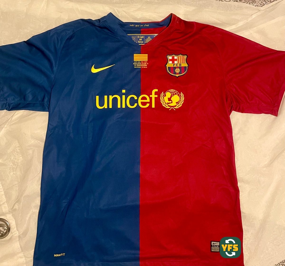 FC Barcelona 2008-2009 Home Store Version Nike - YourFootballShirt - Photo 1