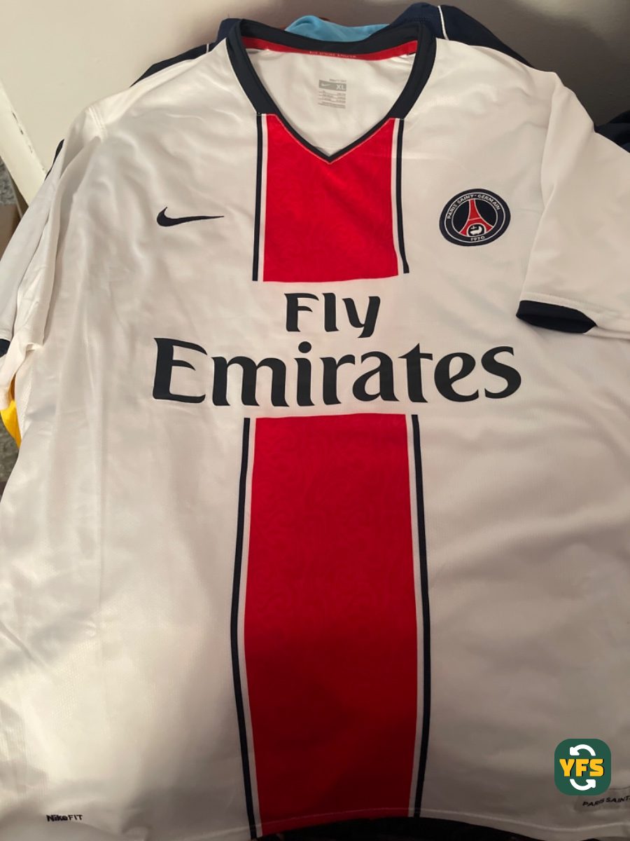 PSG 2007-2008 Away Store Version Nike - YourFootballShirt - Photo 1