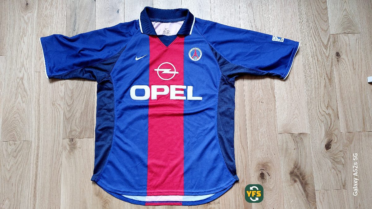 PSG 2000-2001 Home Store Version Nike - YourFootballShirt - Photo 1