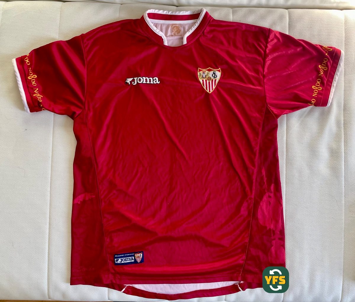 Sevilla FC 2003-2004 Away Store Version Joma - YourFootballShirt - Photo 1