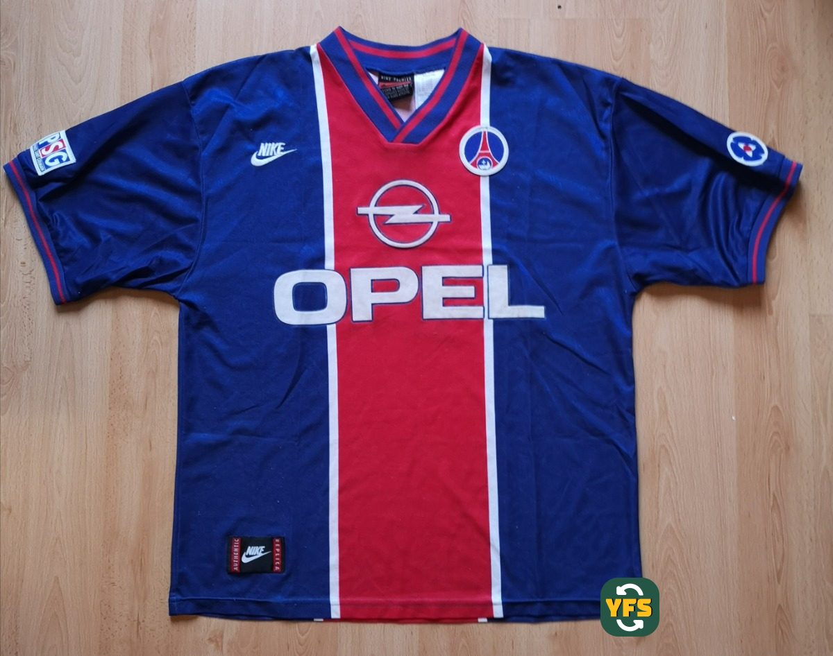 PSG 1995-1996 Home Store Version Nike - YourFootballShirt - Photo 1