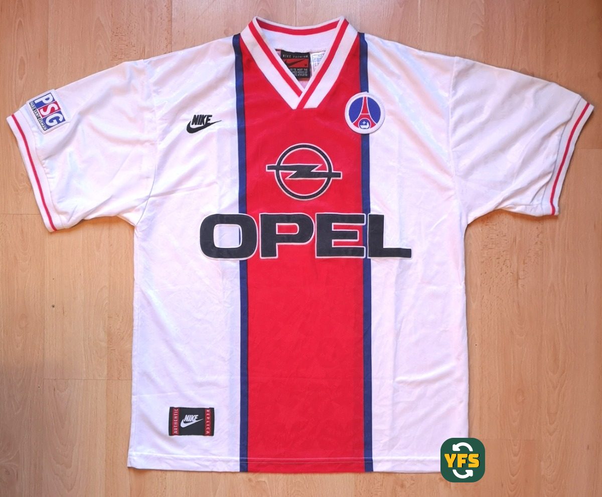 PSG 1995-1996 Away Store Version Nike - YourFootballShirt - Photo 1