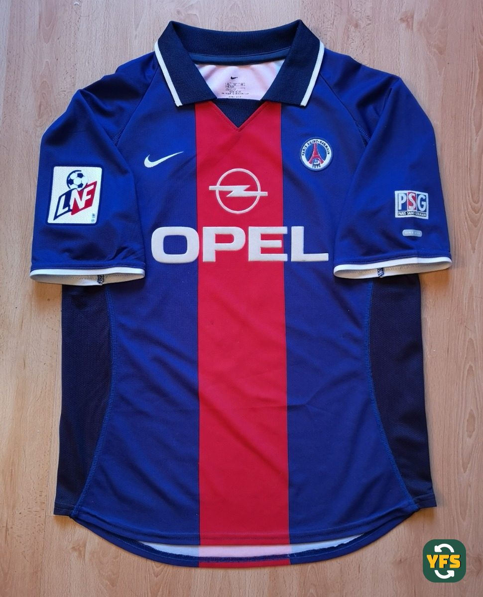 PSG 2000-2001 Home Store Version Nike - YourFootballShirt - Photo 1