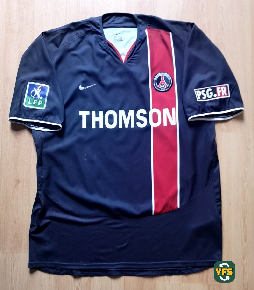 PSG 2003-2004 Home Store Version Nike - YourFootballShirt - Photo 1
