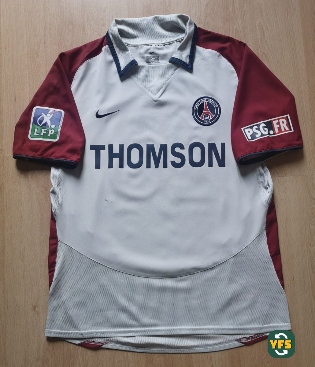PSG 2003-2004 Away Store Version Nike - YourFootballShirt - Photo 1
