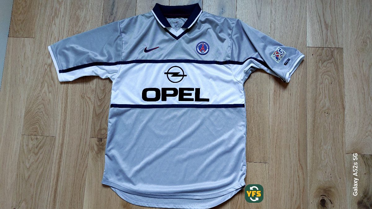 PSG 2000-2001 Away Store Version Nike - YourFootballShirt - Photo 1