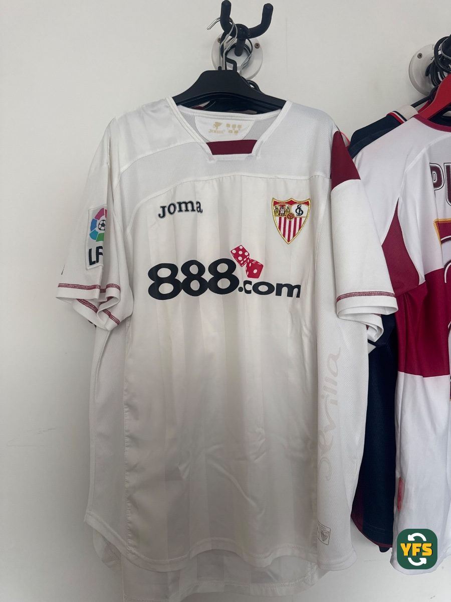 Sevilla FC 2007-2008 Home Store Version Joma - YourFootballShirt - Photo 1