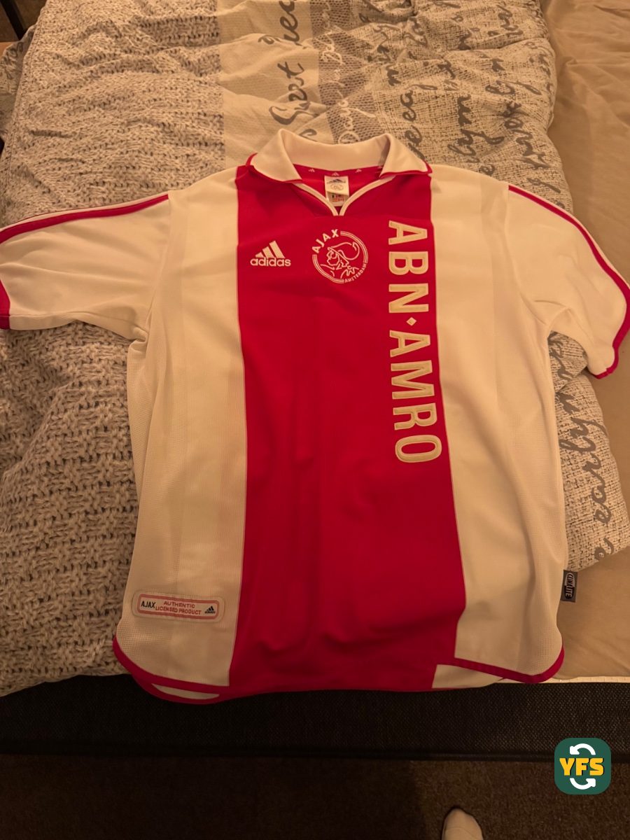 Ajax Amsterdam 2000-2001 Home Store Version Adidas - YourFootballShirt - Photo 1