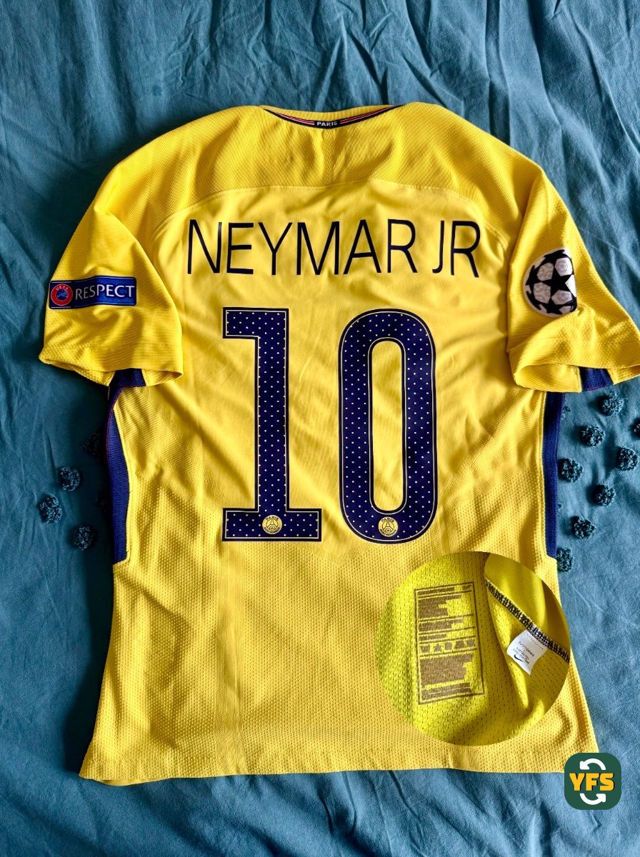 PSG 2017-2018 Away Neymar Jr #10 – YFS – Your Football Shirt
