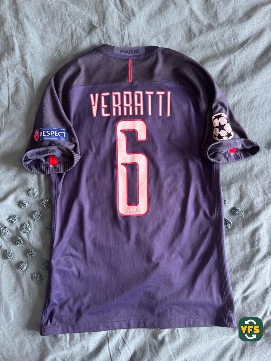 PSG 2016-2017 Home Verratti #6 – YFS – Your Football Shirt