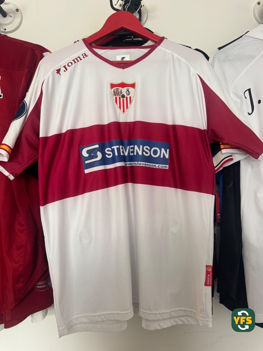 Sevilla FC 2005-2006 Home Store Version Joma - YourFootballShirt - Photo 1