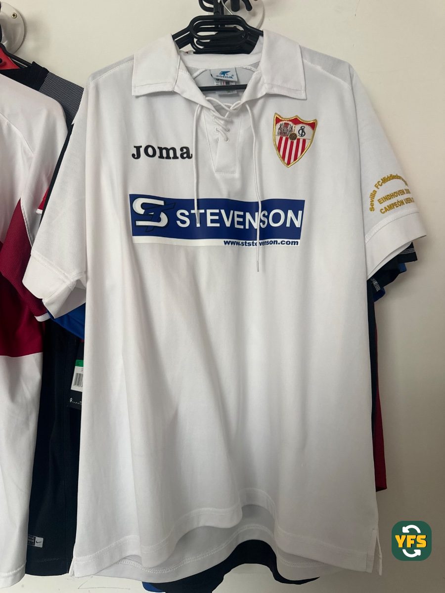 Sevilla FC 2005-2006 Home Store Version Joma - YourFootballShirt - Photo 1