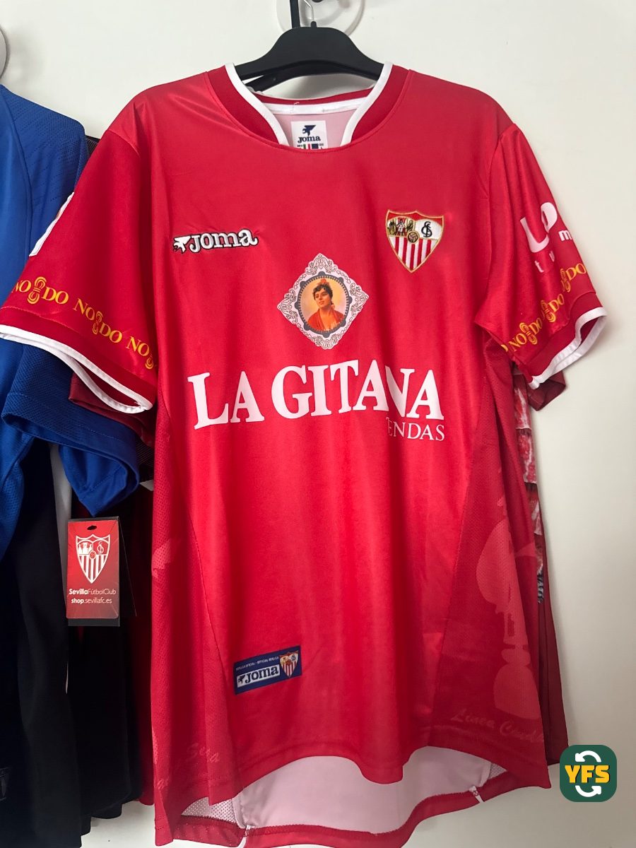 Sevilla FC 2003-2004 Away Store Version Joma - YourFootballShirt - Photo 1