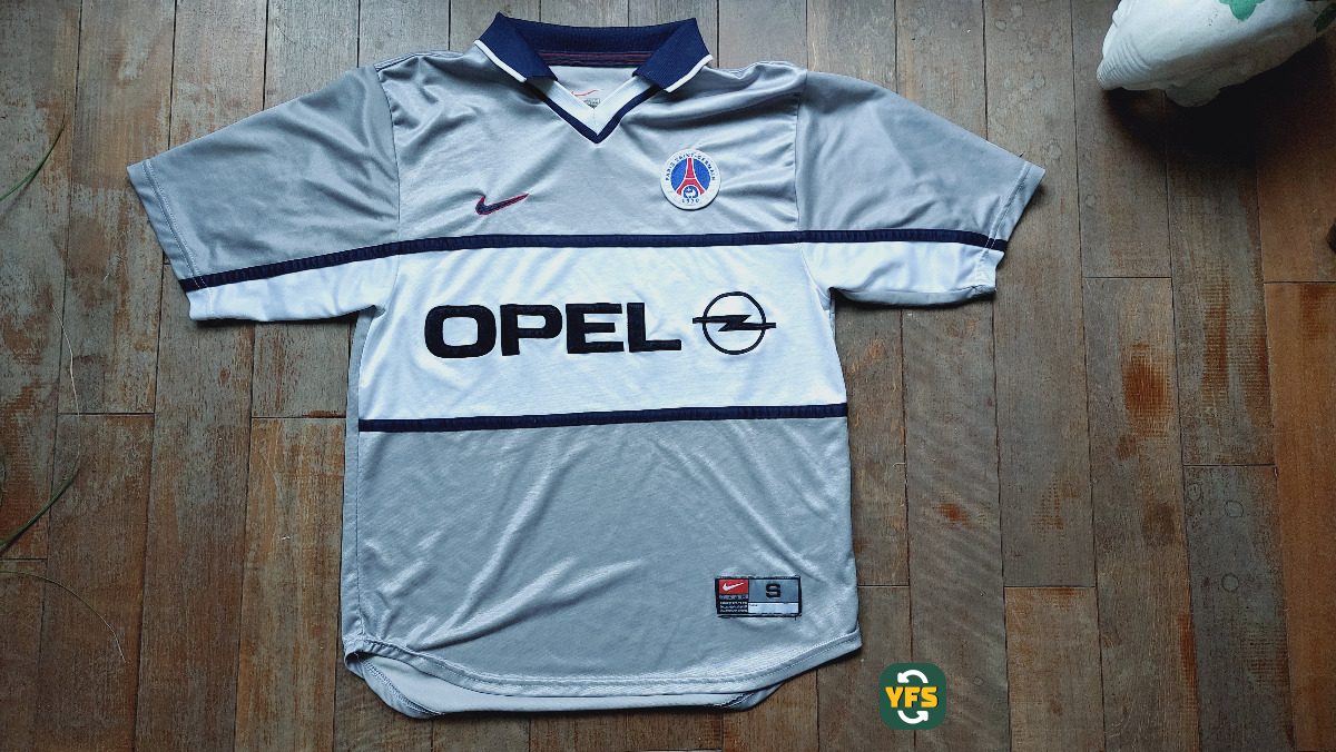 PSG 1999-2000 Away Store Version Nike - YourFootballShirt - Photo 1