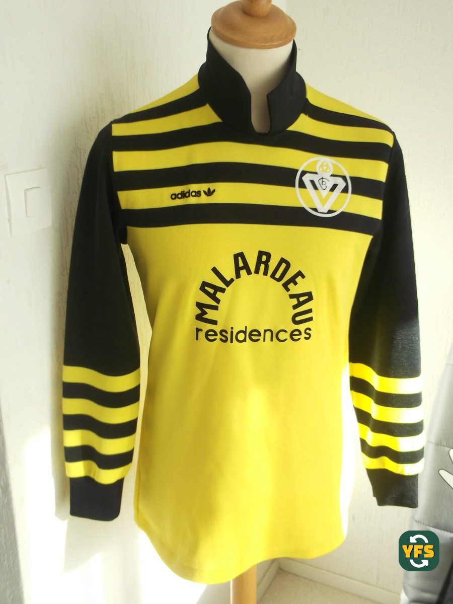 Girondins de Bordeaux 1984-1985 Goalkeeper Match Worn Adidas - YourFootballShirt - Photo 1