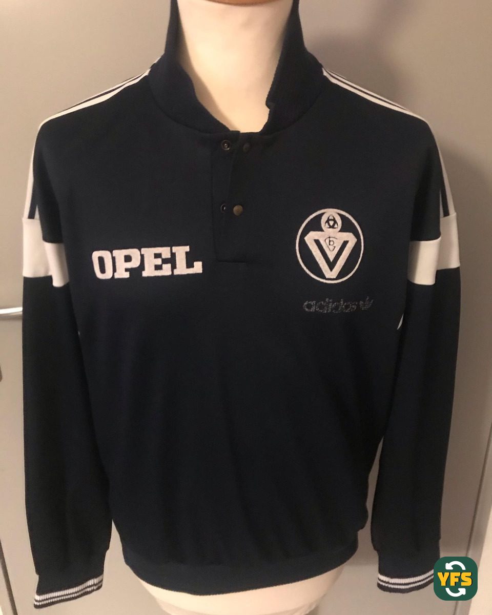 Girondins de Bordeaux 1985-1986 Training Match Worn Adidas - YourFootballShirt - Photo 1