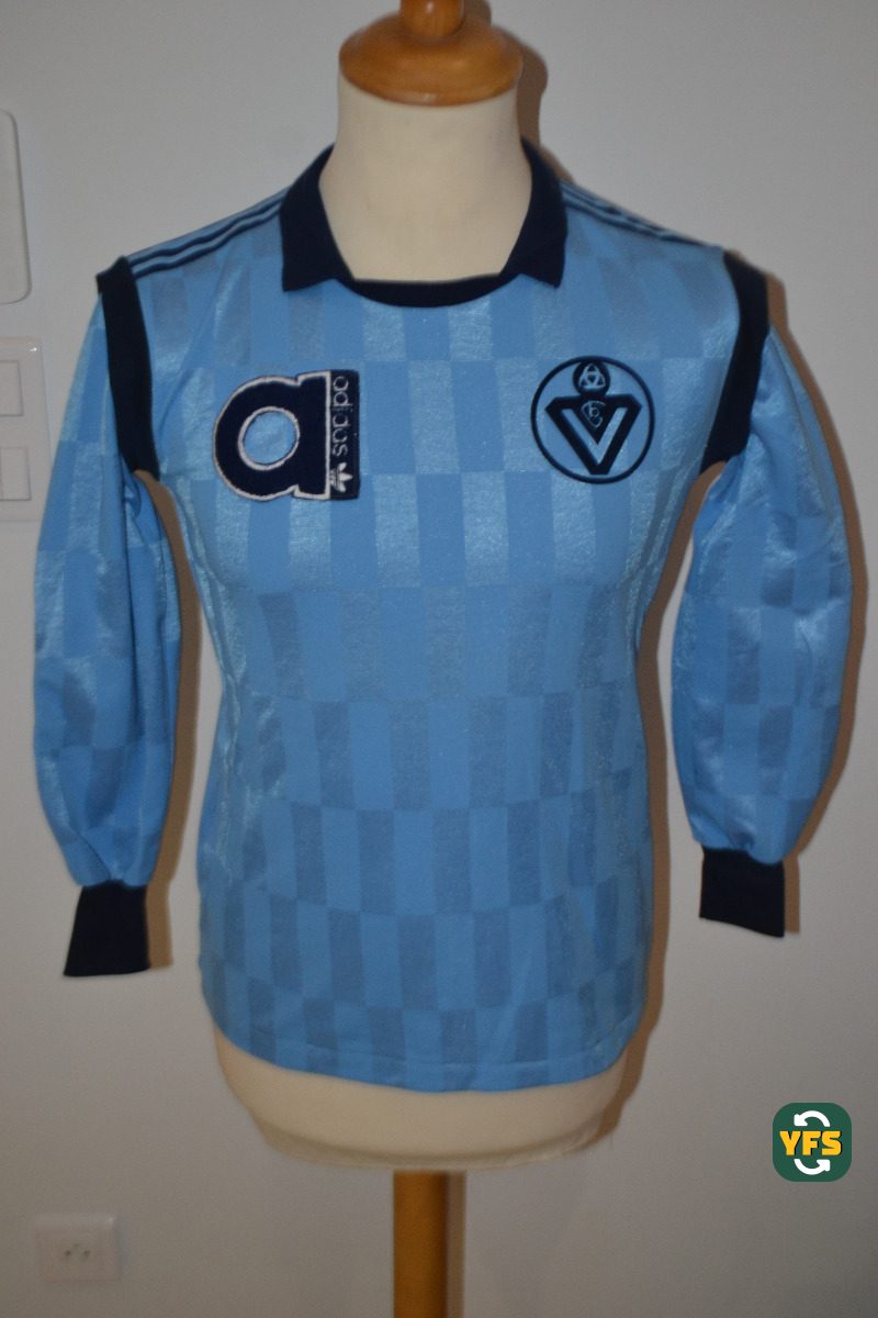 Girondins de Bordeaux 1985-1986 Goalkeeper Match Worn Adidas - YourFootballShirt - Photo 1