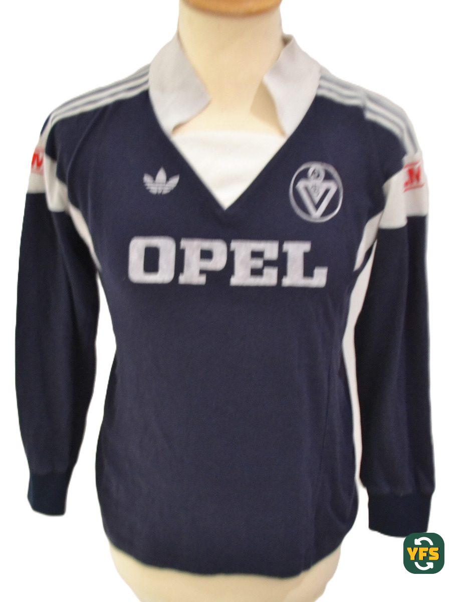 Girondins de Bordeaux 1985-1986 Home Match Worn Adidas - YourFootballShirt - Photo 1