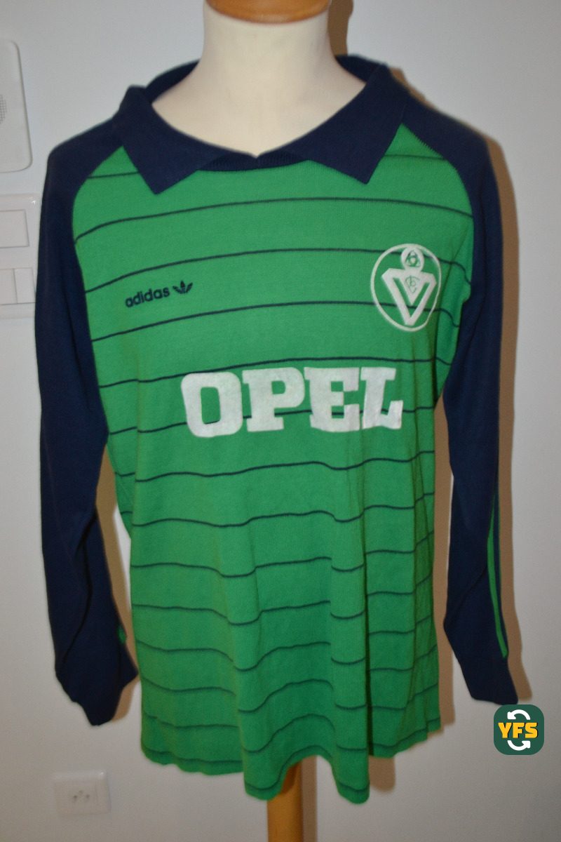 Girondins de Bordeaux 1986-1987 Goalkeeper Match Worn Adidas - YourFootballShirt - Photo 1