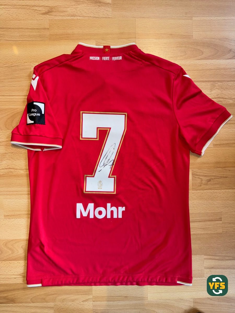 Standard Liege 2025-2026 Home Tobias Mohr #7