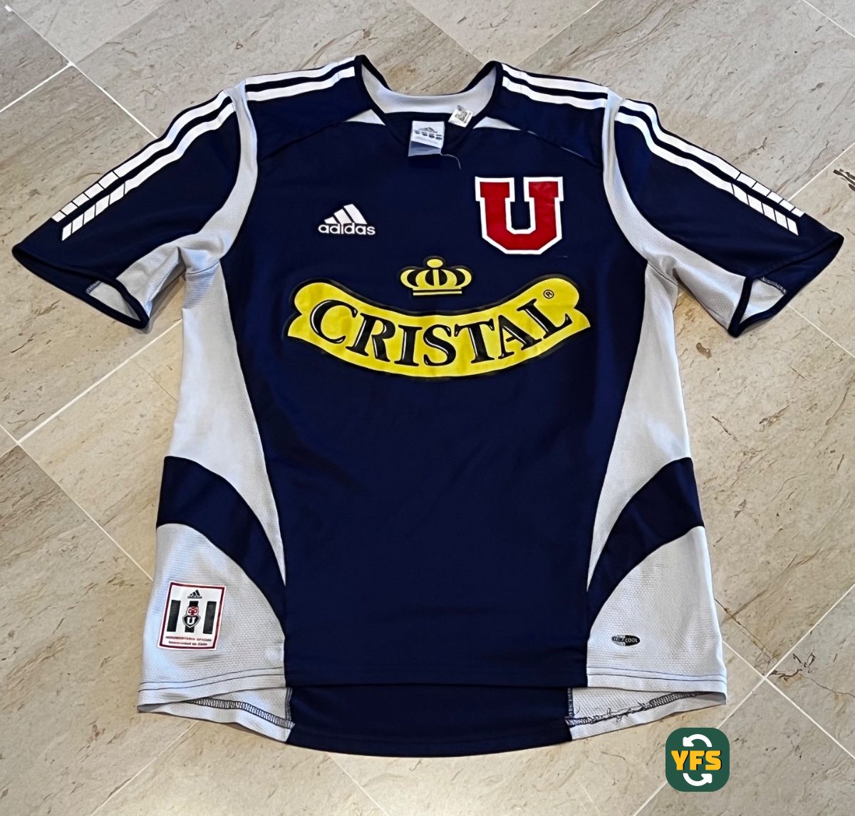 Universidad de chile 2004-2005 Home Pro Version Adidas - YourFootballShirt - Photo 1