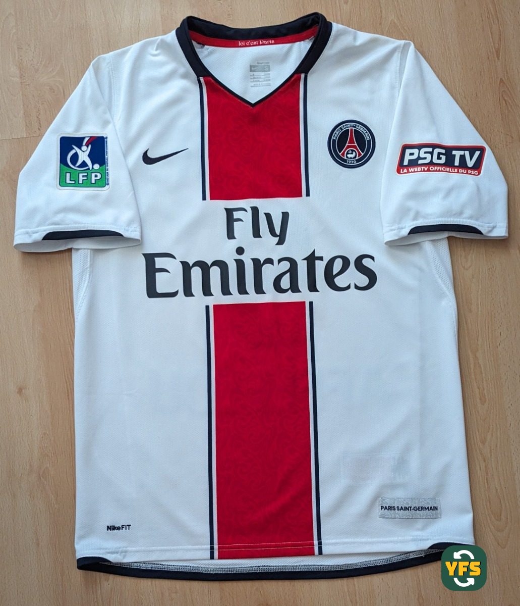 PSG 2007-2008 Away Store Version Nike - YourFootballShirt - Photo 1