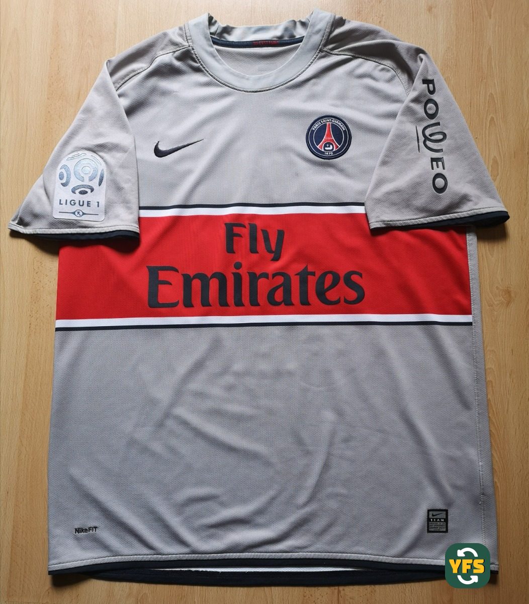 PSG 2008-2009 Away Store Version Nike - YourFootballShirt - Photo 1