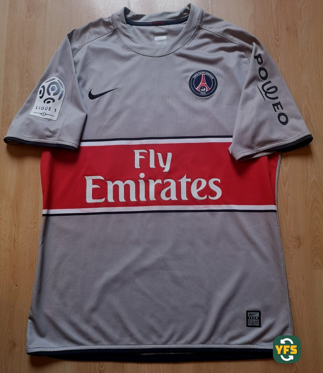 PSG 2008-2009 Away Issued Nike - YourFootballShirt - Photo 1