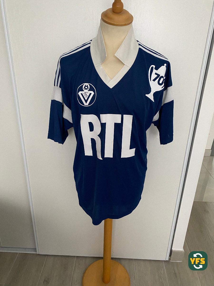 Girondins de Bordeaux 1986-1987 Home Issued Adidas - YourFootballShirt - Photo 1