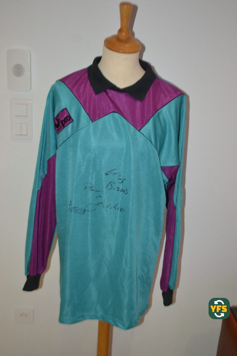 Girondins de Bordeaux 1987-1988 Goalkeeper Match Worn Uhlsport - YourFootballShirt - Photo 1