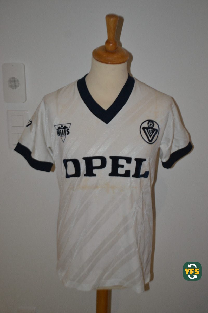 Girondins de Bordeaux 1987-1988 Away Match Worn autre - YourFootballShirt - Photo 1