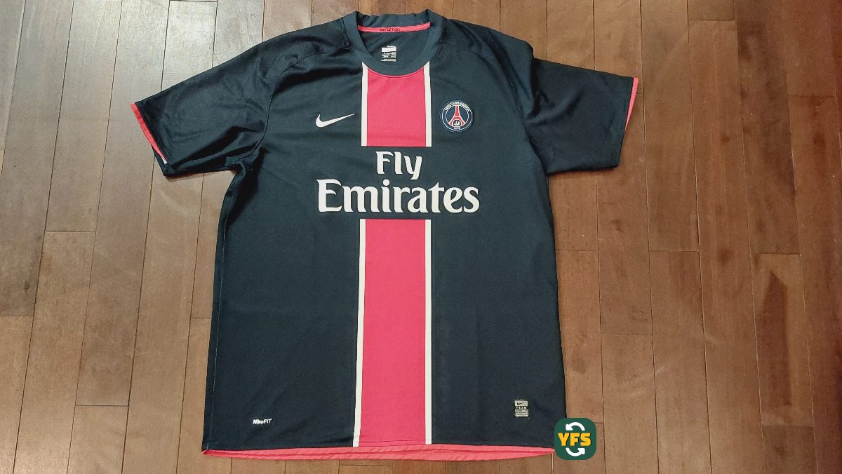 PSG 2008-2009 Home Store Version Nike - YourFootballShirt - Photo 1