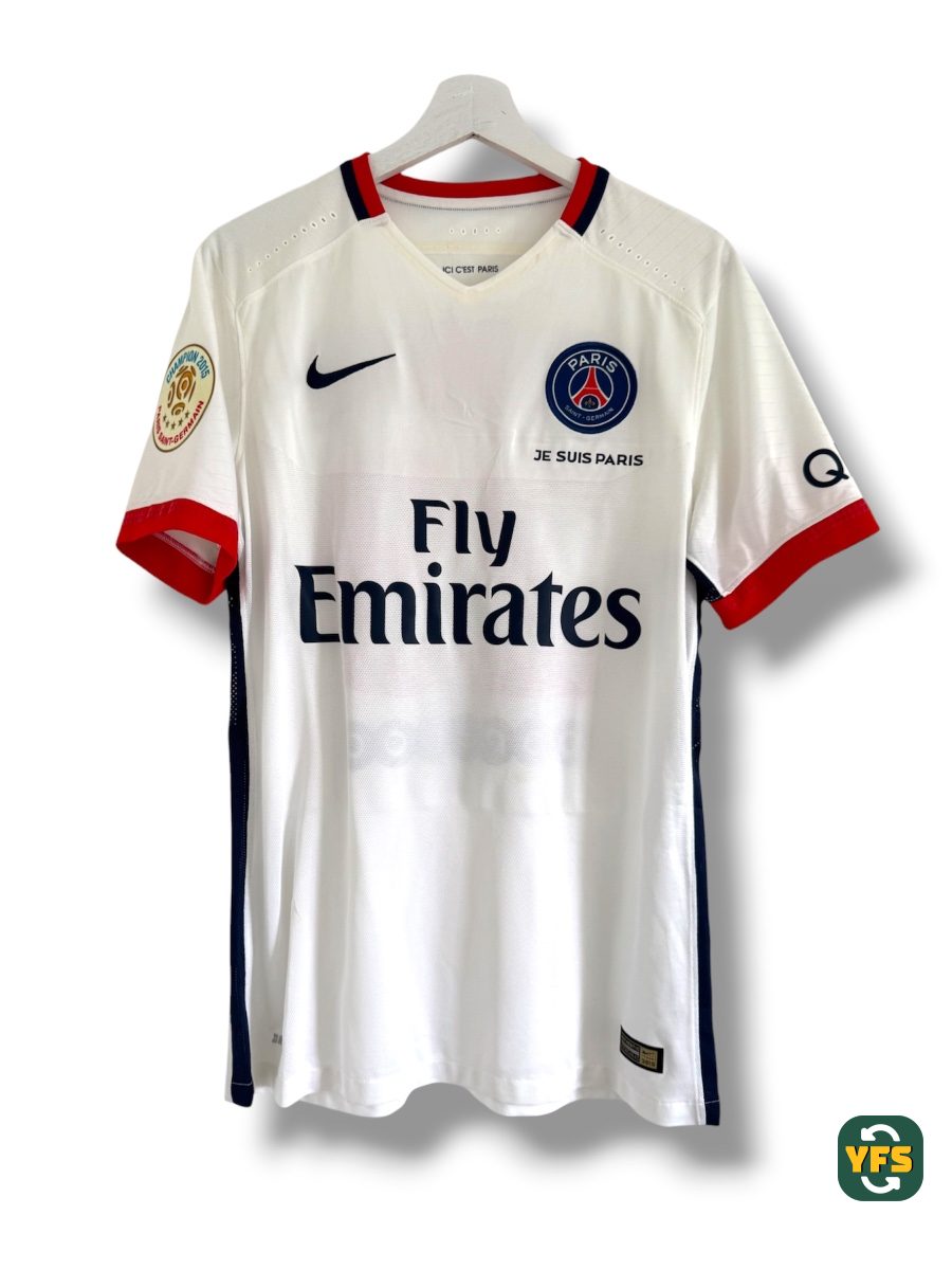 PSG 2015-2016 Away Issued Nike - YourFootballShirt - Photo 2