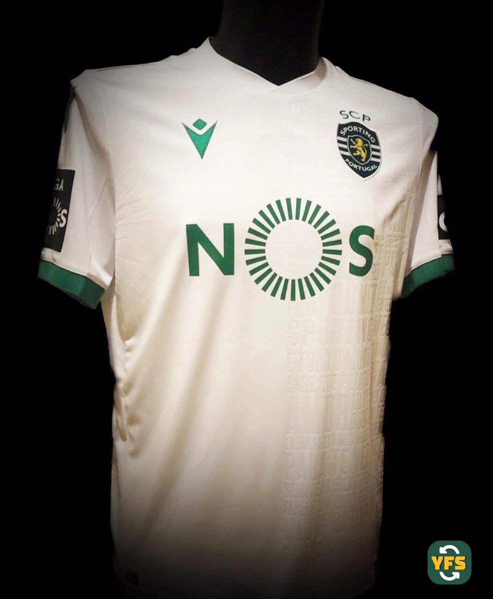 Sporting Lisboa 2020-2021 Away Issued Macron - YourFootballShirt - Photo 1