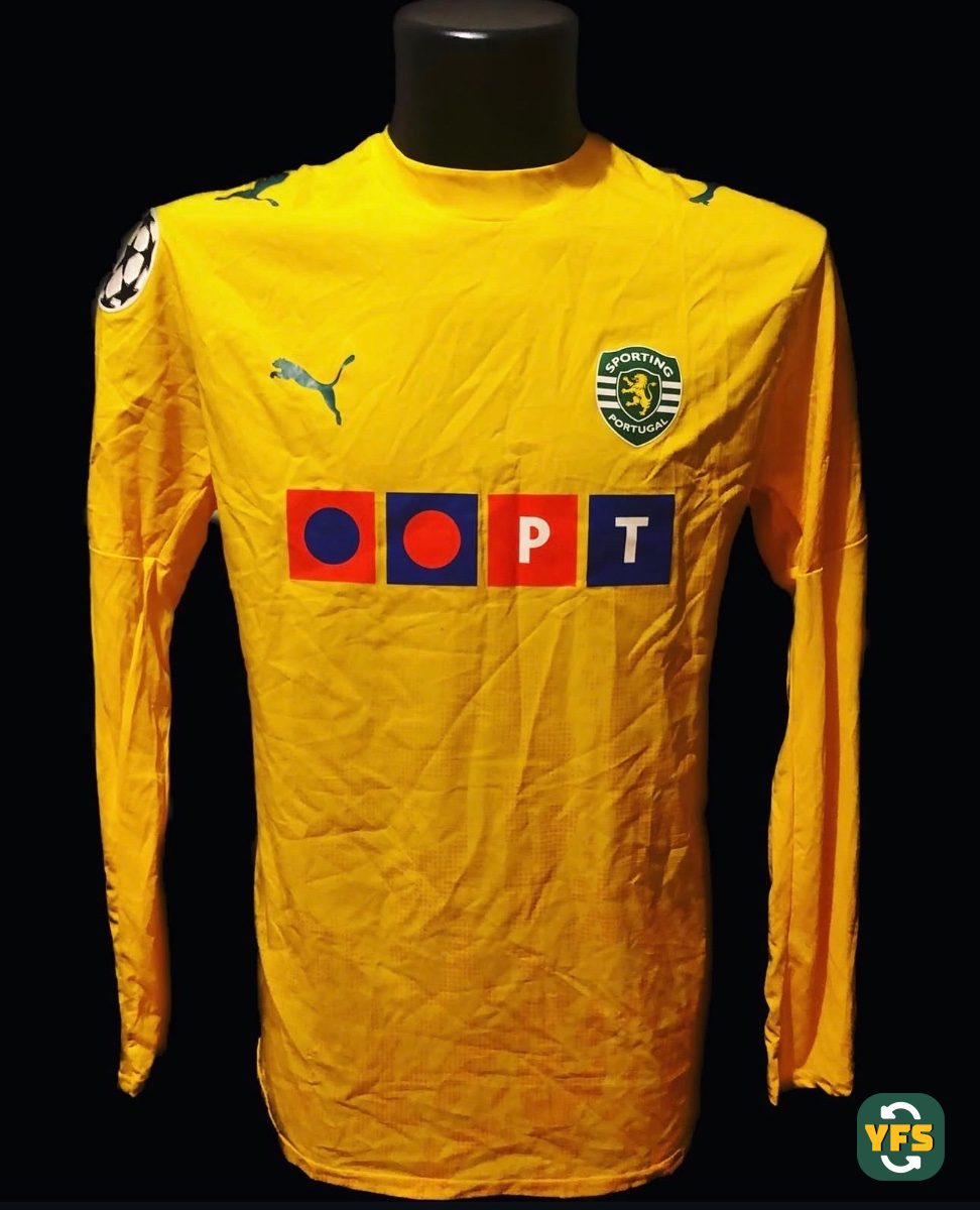 Sporting Lisboa 2006-2007 Away Issued Puma - YourFootballShirt - Photo 1