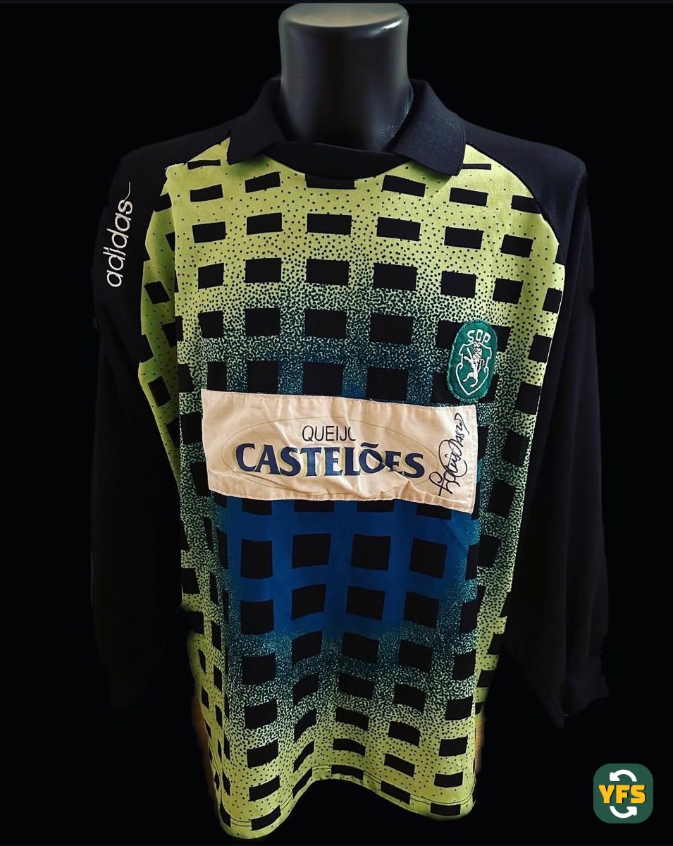Sporting Clube Portugal 1994-1995 Goalkeeper Match Worn Adidas - YourFootballShirt - Photo 1