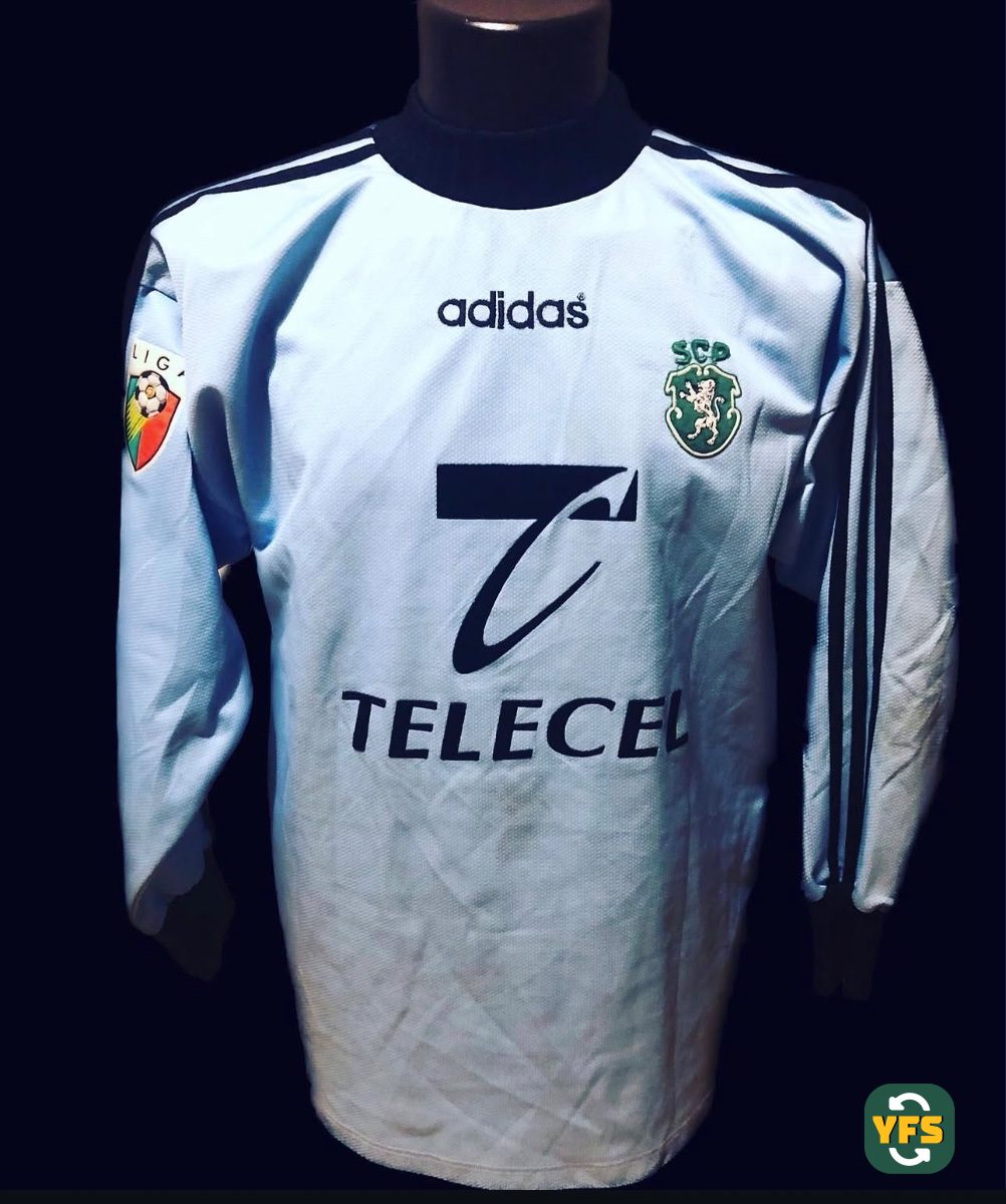 Sporting Clube Portugal 1997-1998 Goalkeeper Match Worn Adidas - YourFootballShirt - Photo 1
