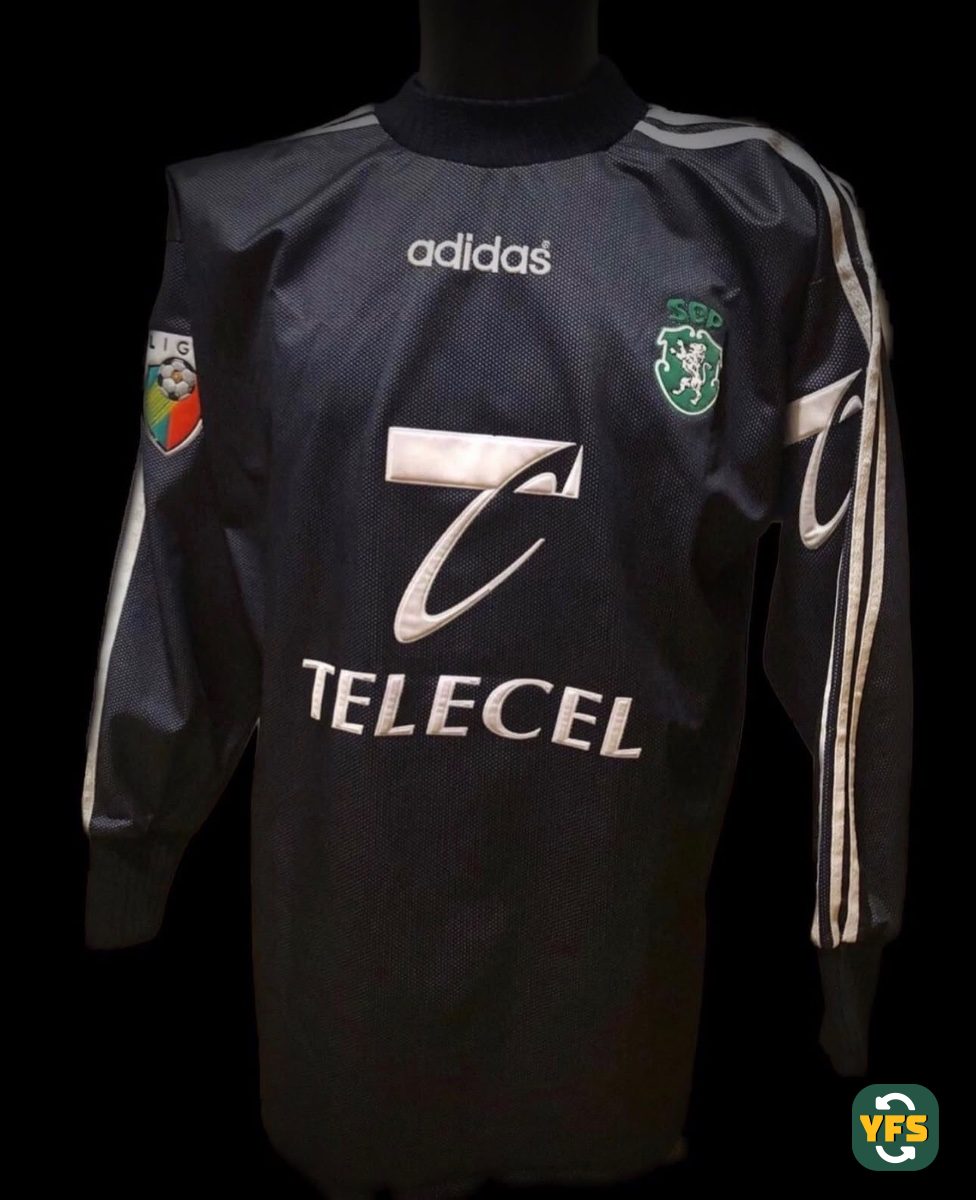 Sporting Clube Portugal 1997-1998 Goalkeeper Match Worn Adidas - YourFootballShirt - Photo 1