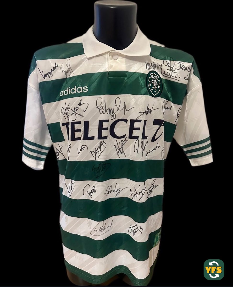 Sporting Clube Portugal 1997-1998 Special edition Issued Adidas - YourFootballShirt - Photo 1