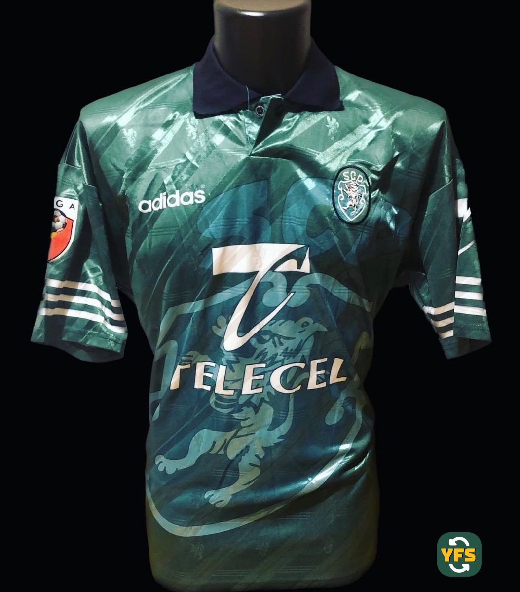 Sporting Clube Portugal 1997-1998 Away Match Worn Adidas - YourFootballShirt - Photo 1