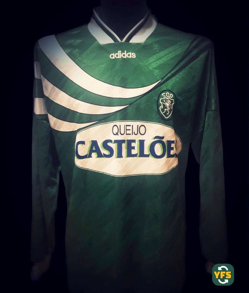 Sporting Clube Portugal 1994-1995 Third Issued Adidas - YourFootballShirt - Photo 1