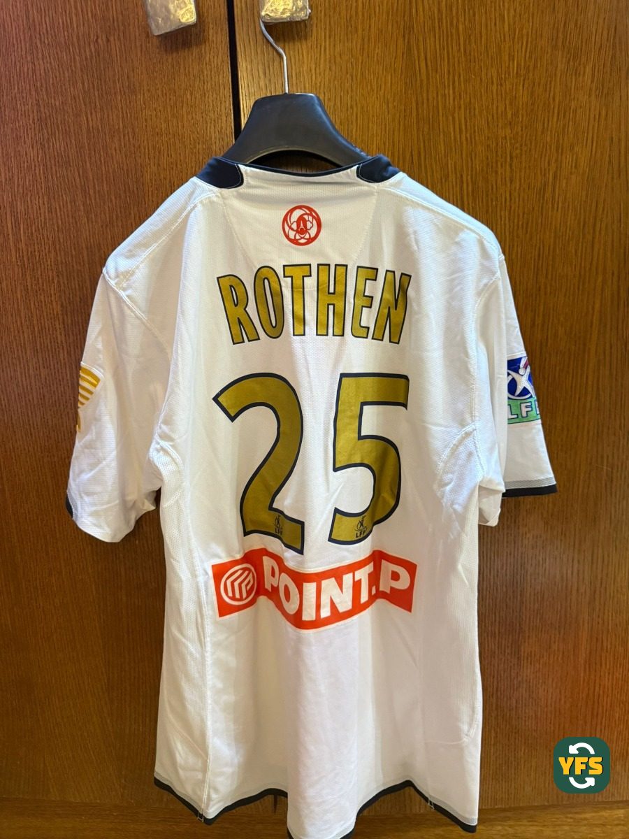 PSG 2007-2008 Away Match Worn Nike - YourFootballShirt - Photo 1