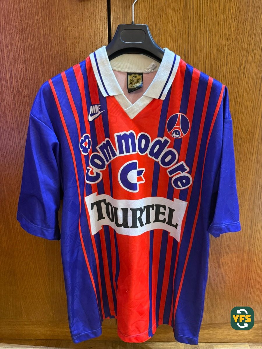 PSG 1993-1994 Home Store Version Nike - YourFootballShirt - Photo 1