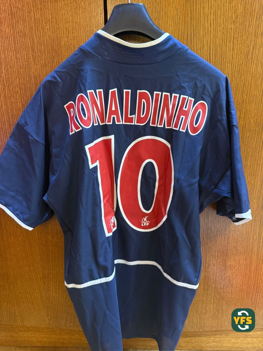 PSG 2002-2003 Home Store Version Nike - YourFootballShirt - Photo 1
