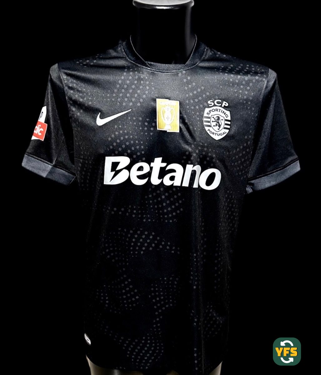 Sporting Clube Portugal 2025-2026 Away Match Worn Nike - YourFootballShirt - Photo 1