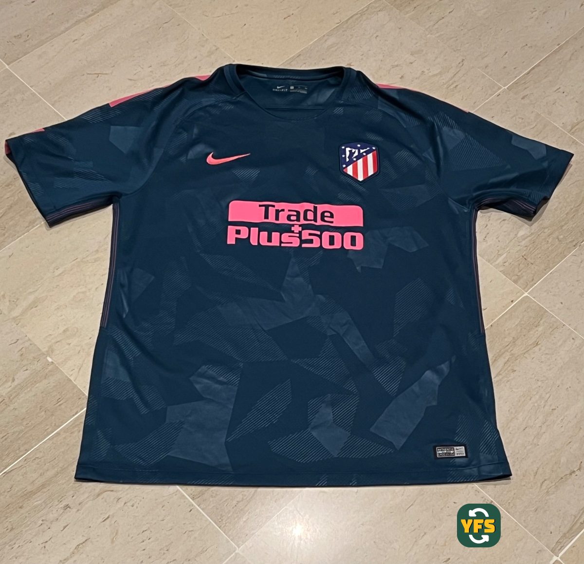 Atletico Madrid 2017-2018 Third Store Version Nike - YourFootballShirt - Photo 1