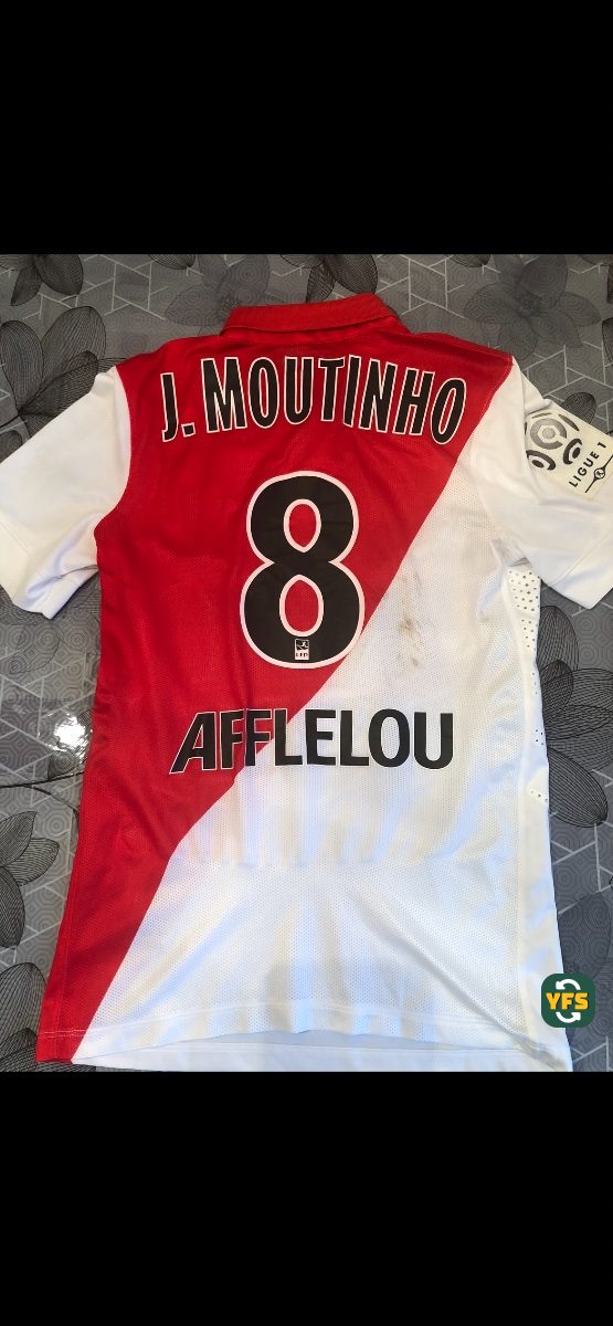 AS Monaco 2014-2015 Home Moutinho #8